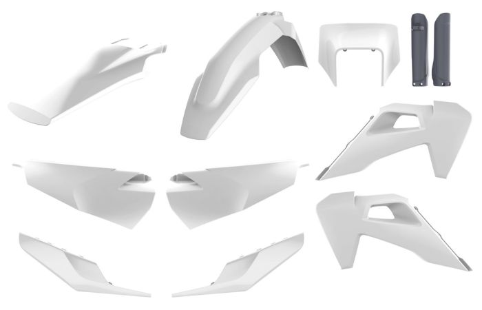 Пластик Polisport Enduro Kit - Husqvarna (20-) White/grey