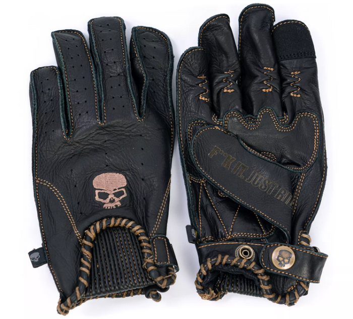 Моторукавиці Bobhead  Snatch Leather Black