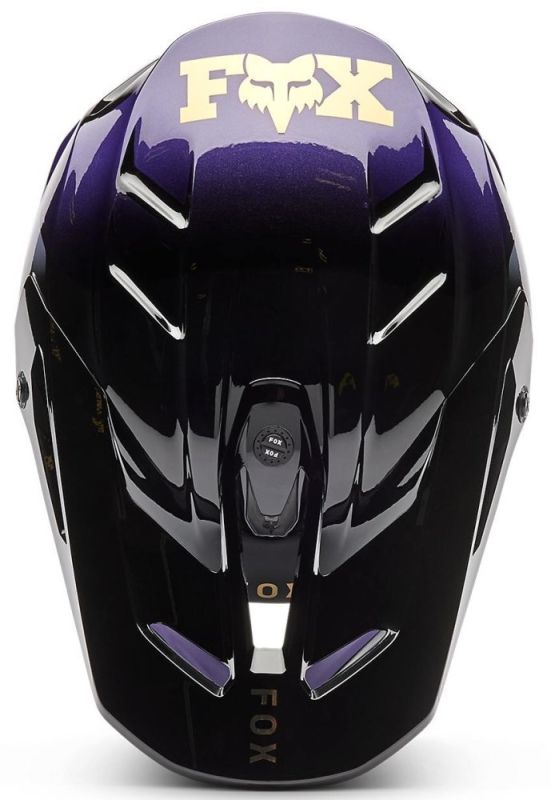 Шолом Fox V3 Helmet - Drip Purple