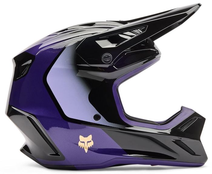 Шолом Fox V3 Helmet - Drip Purple