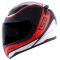 Мотошолом LS2 FF353 Rapid Deeper White Black Red