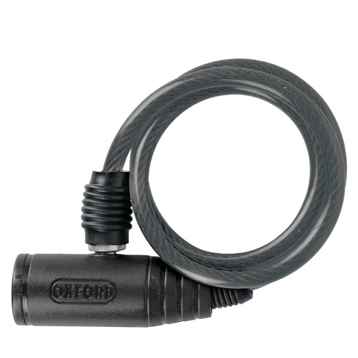 Трос протиугінний Oxford Bumper Cable Lock Smoke 6mm x 600mm