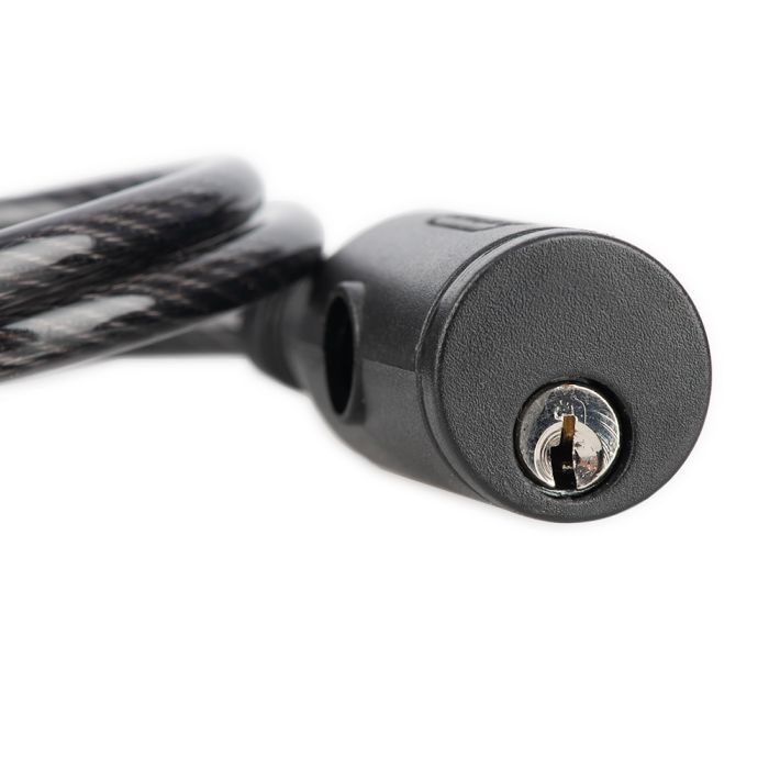 Трос протиугінний Oxford Bumper Cable Lock Smoke 6mm x 600mm