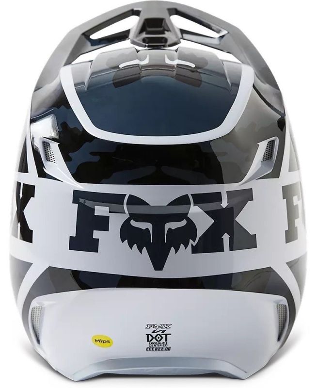 Мотошолом Fox V1 Nuklr Helmet Black