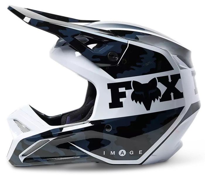 Мотошолом Fox V1 Nuklr Helmet Black