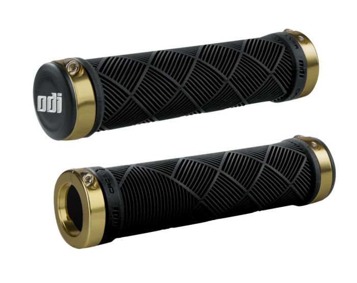 Гріпси ODI Cross Trainer MTB Lock-On Bonus Pack Black w/Gold Clamps