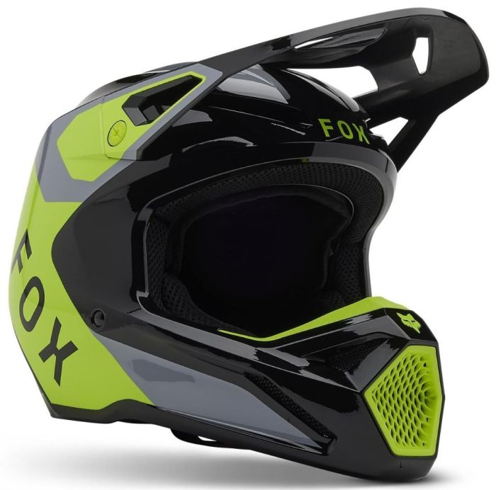 Шолом Fox Yth V1 Helmet - Lean Grey