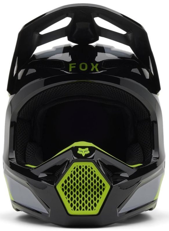 Шолом Fox Yth V1 Helmet - Lean Grey