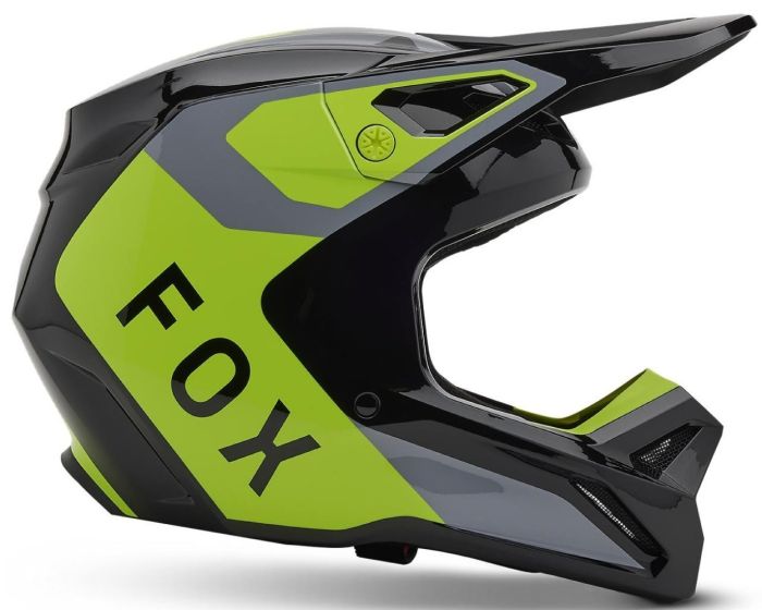 Шолом Fox Yth V1 Helmet - Lean Grey