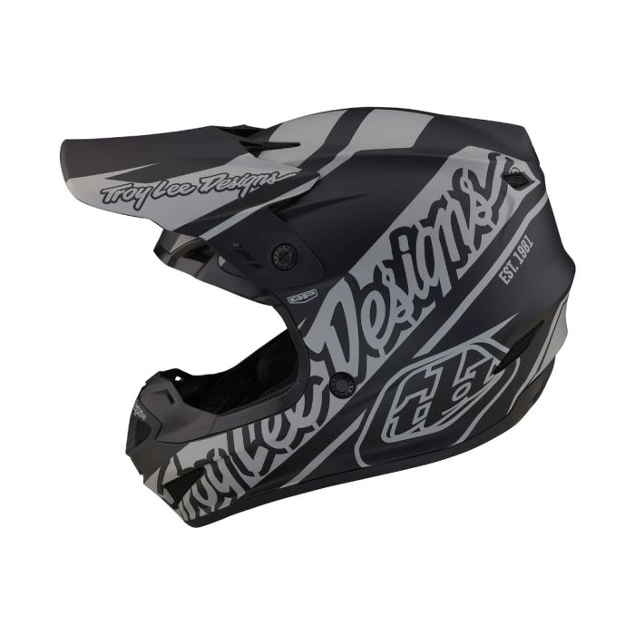Мотошолом TLD GP HELMET SLICE [BLACK/GRAY]