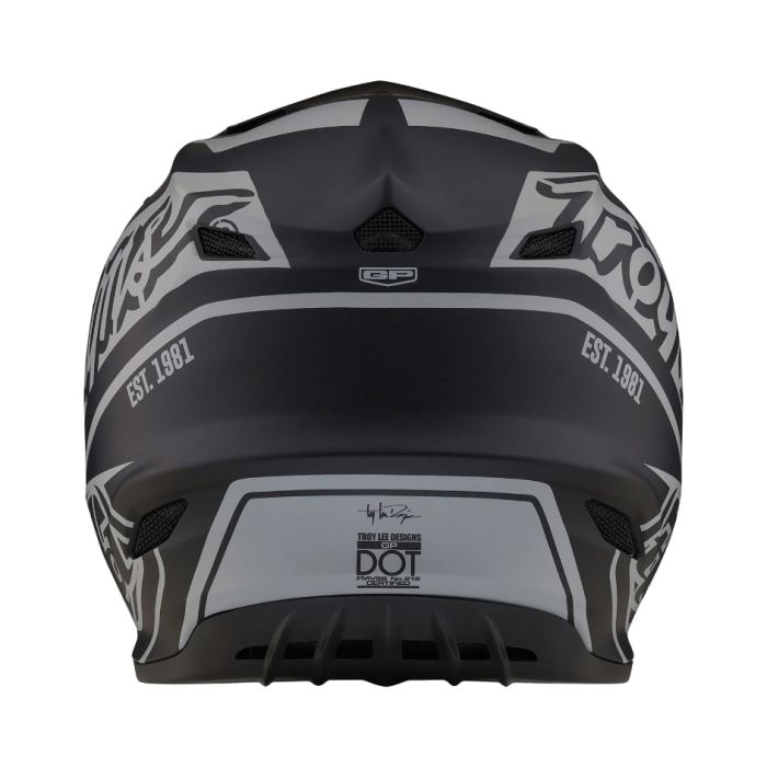 Мотошолом TLD GP HELMET SLICE [BLACK/GRAY]