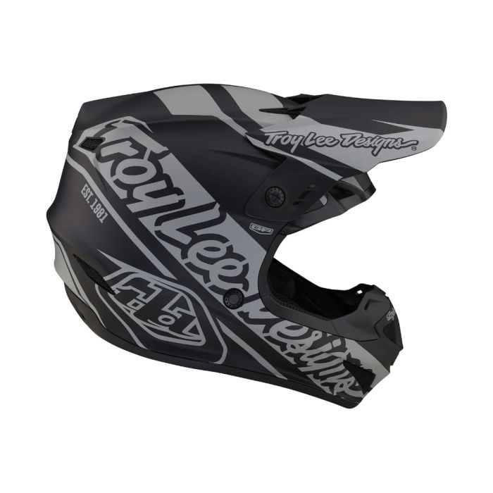 Мотошолом TLD GP HELMET SLICE [BLACK/GRAY]