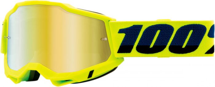 Окуляри 100% ACCURI 2 Goggle Yellow - Mirror Gold Lens