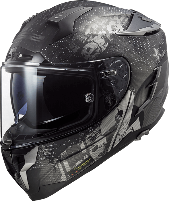Мотошолом LS2 FF327 Challenger Flex Matt Black
