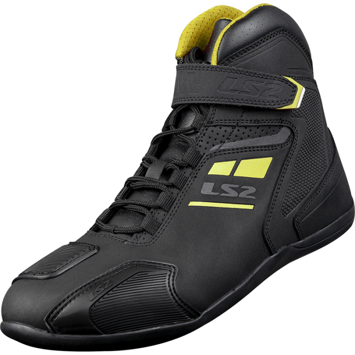 Мотовзуття LS2 Garra Man Boots Black Hi-Vis Yellow