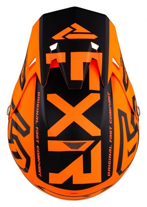 Мотошолом FXR 6D ATR-2 Race Div 21-Orange