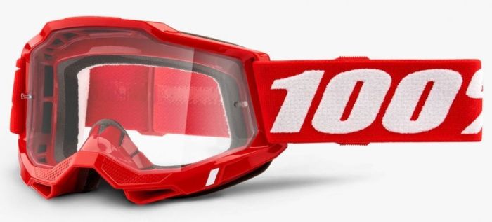 Окуляри 100% Accuri 2 Goggle Red - Clear Lens