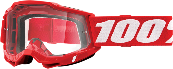 Окуляри 100% Accuri 2 Goggle Red - Clear Lens