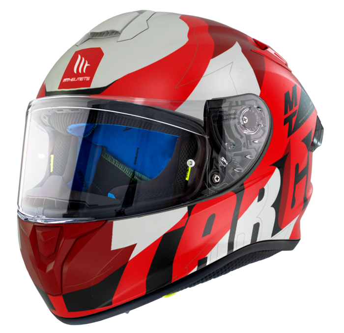 Мотошолом MT Targo Pro Biger C5 Matt Pearl Red