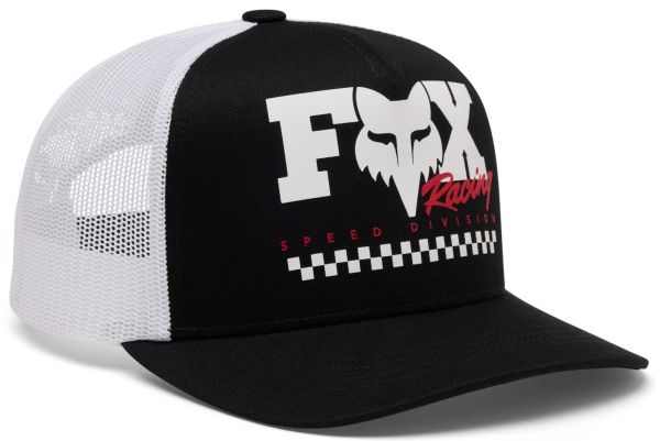 Кепка Fox Youth Trucker Hat - Checker Black