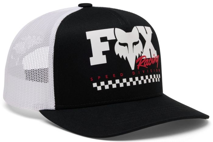 Кепка Fox Youth Trucker Hat - Checker Black