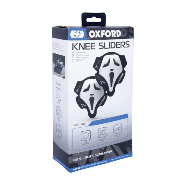 Слайдери Oxford Screamer Knee Sliders White