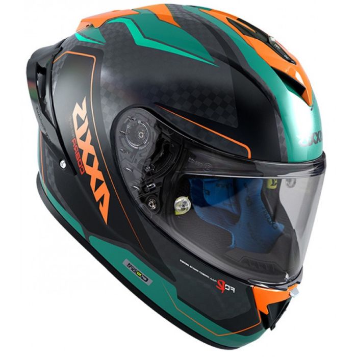 Мотошолом AXXIS Cobra Rage A16 Gloss Green