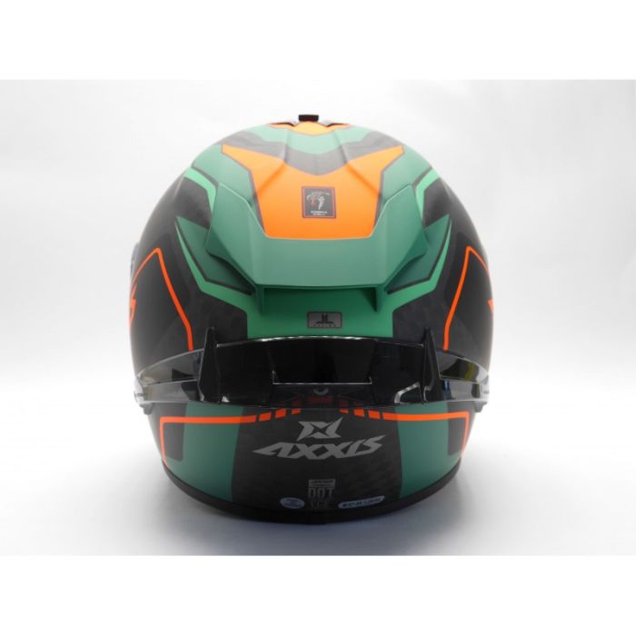 Мотошолом AXXIS Cobra Rage A16 Gloss Green
