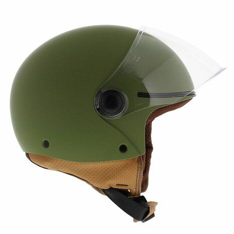 Мотошолом MT STREET Solid Matt Green