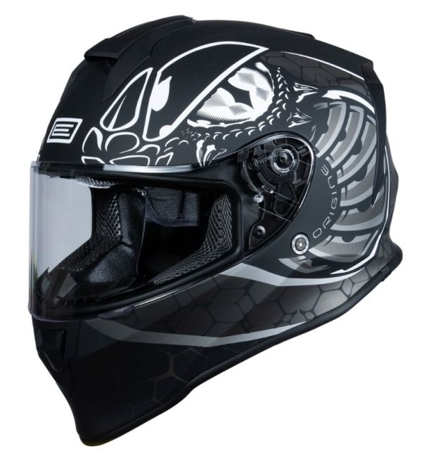 Мотошолом Origine Dinamo Fighter Titanium Black Matt
