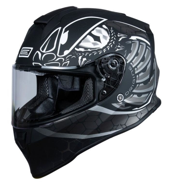 Мотошолом Origine Dinamo Fighter Titanium Black Matt
