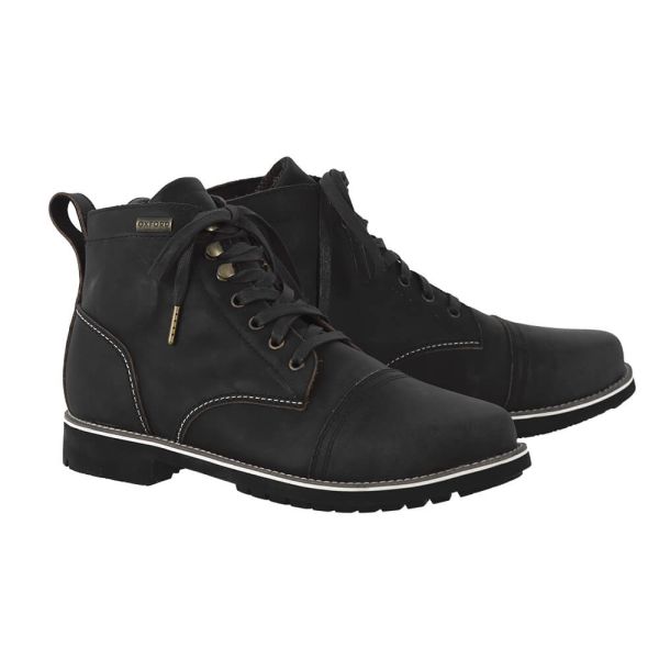 Мотоботи Oxford Digby MS Short Boot Black