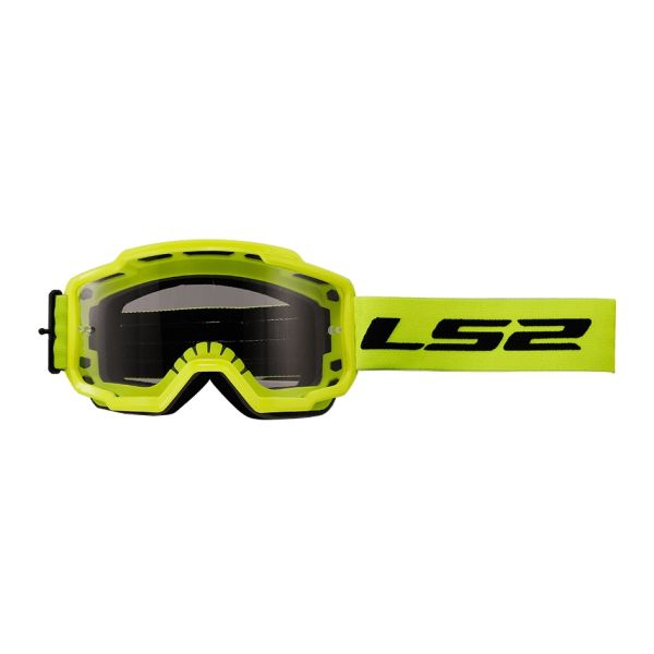 Окуляри LS2 Charger Goggle Hi-Vis Yellow with Clear Visor