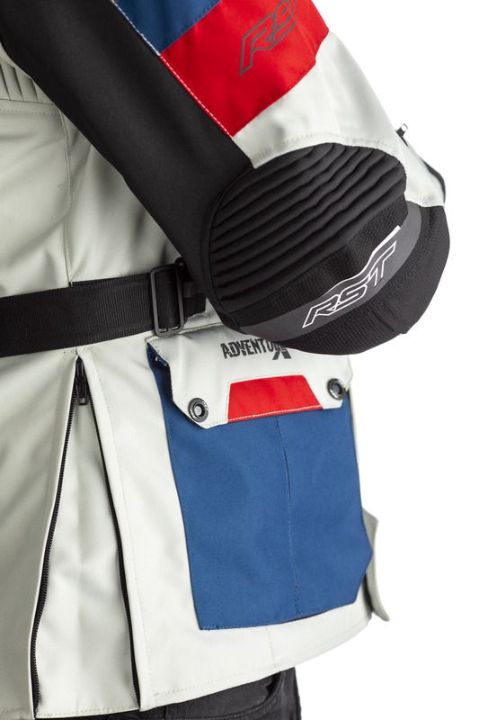 Куртка RST Pro Series Adventure-X CE Mens Textile Jacket Ice / Blue / Red