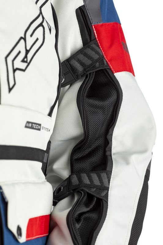 Куртка RST Pro Series Adventure-X CE Mens Textile Jacket Ice / Blue / Red