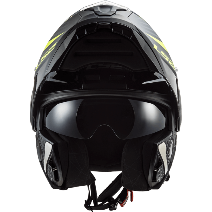 Мотошолом LS2 FF902 Scope Skid Black Hi-Vis Yellow