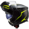 Мотошолом LS2 FF902 Scope Skid Black Hi-Vis Yellow