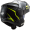 Мотошолом LS2 FF902 Scope Skid Black Hi-Vis Yellow