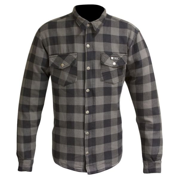 Мотосорочка Merlin AXE ZIP UP 100% KEVLAR GREY