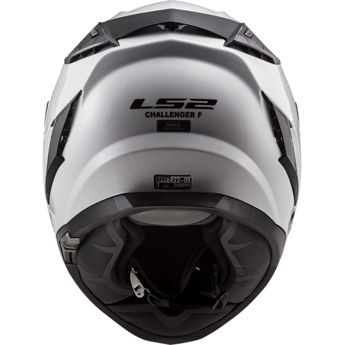Мотошолом LS2 FF327 Challenger Solid White