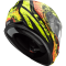 Мотошолом LS2 FF320 Stream Evo Throne Matt Black Hi-Vis Yellow