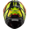 Мотошолом LS2 FF320 Stream Evo Throne Matt Black Hi-Vis Yellow