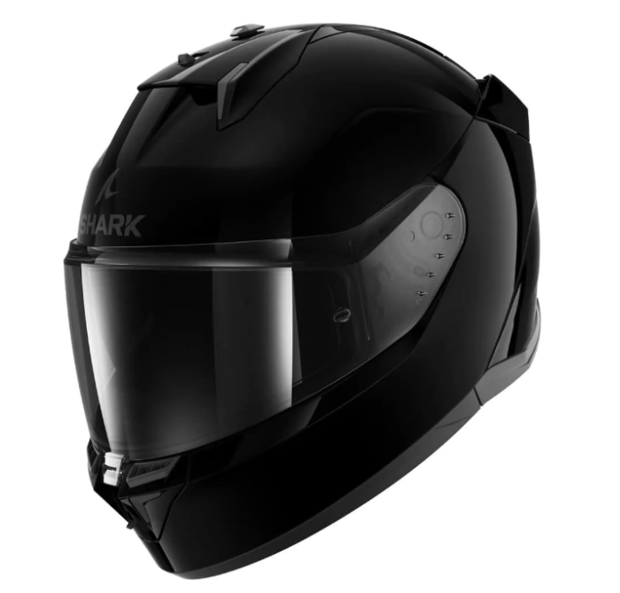 Мотошолом SHARK D-SKWAL 3 Blank Gloss Black