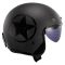 Мотошолом відкритий LS2 OF601 Bob 2 C Star Black