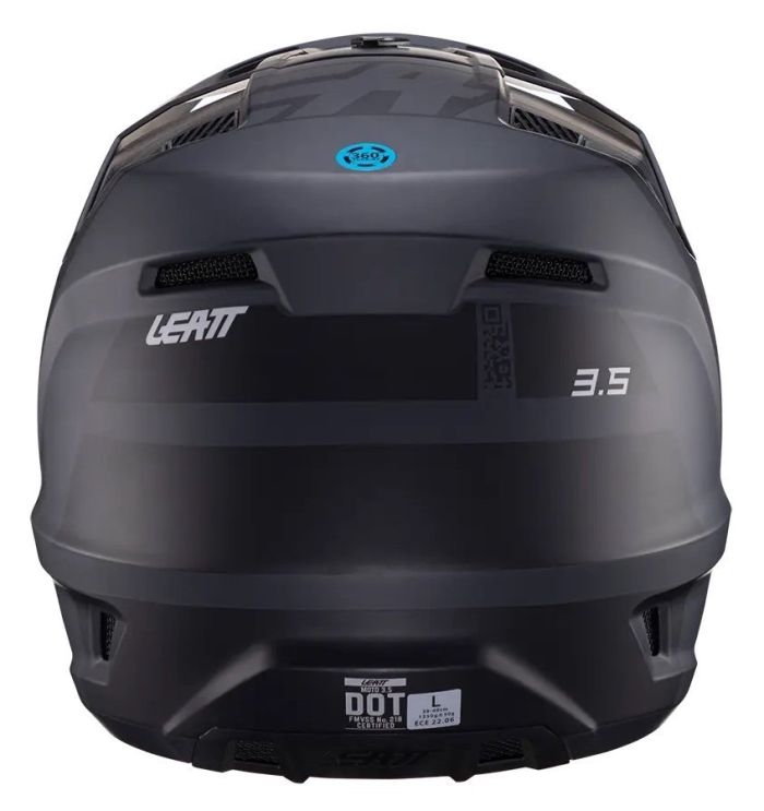 Мотошолом Leatt Helmet Moto 3.5 + Goggle Black