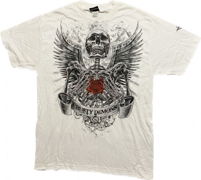 Футболка Crusty Roseheart Tee White