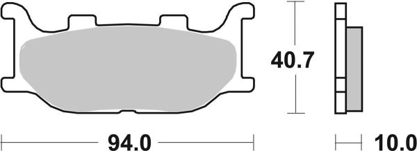 Гальмівні Колодки Sbs Performance Front Brake Pads