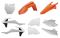 Пластик Polisport Mx Kit - Ktm (16-) Orange/white