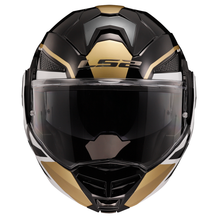 Мотошолом LS2 FF901 Advant X Metryk Black Gold