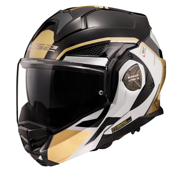 Мотошолом LS2 FF901 Advant X Metryk Black Gold